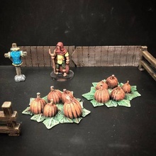 townsfolke pumpkin patch 28mm32mm scale game boardgame boardgames dnd dnd5e dungeons dragons fantasy frostgrave gaming horror miniature miniatures mordheim terrain pathfinder rpg tabletop wargame wargames wargaming warhammer toy 3d print model - Mito3D