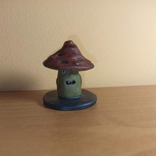 toxic mushroom game rpg monster d&d tabletop toxicmushroom miniature 3d print model - Mito3D
