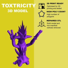 toxtricity concert pose - pokemon game toxel sword shield 3d print model - Mito3D
