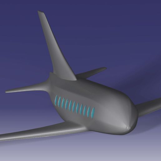 Spielzeug air craft 3D print model - Mito3D
