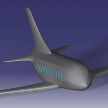 brinquedo air craft 3d print model - Mito3D
