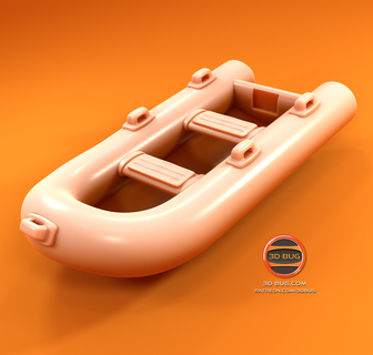 Spielzeug Boot Tierkreis Schlauchboot Kinder schwebend zärtlich aufblasbar Yacht Ozean stilisiert Segel Schiff Wasserfahrzeug Meer 3d print model - Mito3D