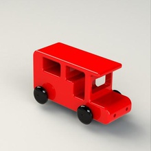 carro de brinquedo jogo 3d print model - Mito3D