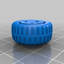 toy car wheel toy_game_accessories 3d print model - Mito3D