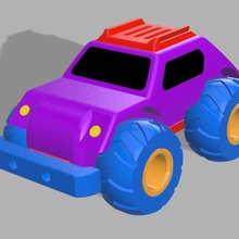 toy car game flex tpu pla auto fun children
