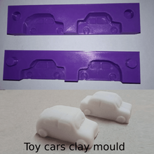 toy cars clay mould play doh porcelain playdoh play-doh toys car fun kids mold fiat 600 fitito plasticine 3d print model - Mito3D