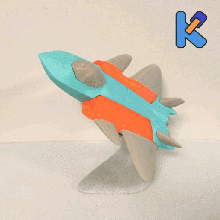 toy fighter jet - cn type plane aircraft puzzle 3d print model - Mito3D