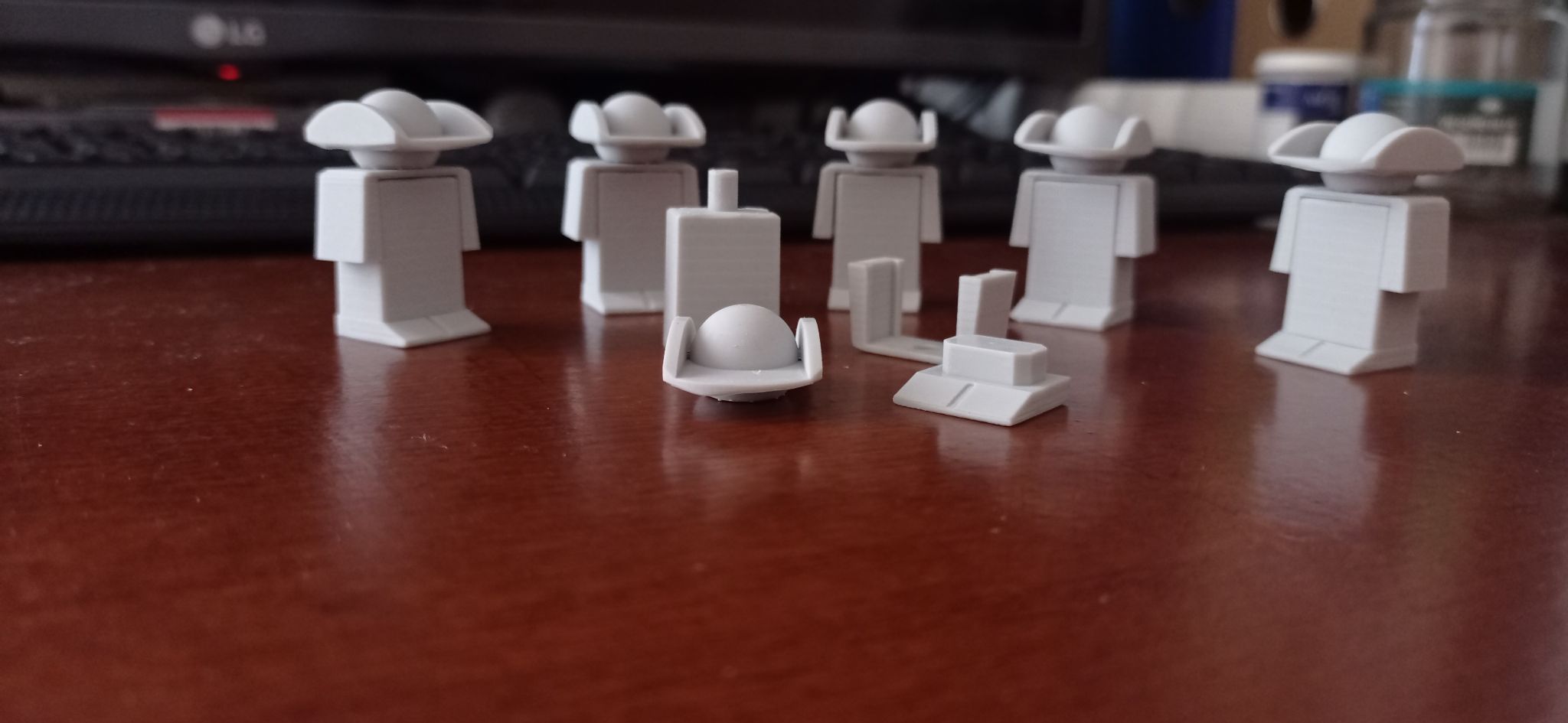 Spielzeug Zahl Cowboy Spiel Stück 3D print model - Mito3D
