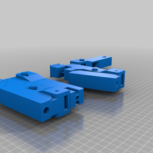 brinquedo dobrando pistola suporte Diversão armas mecânico brinquedos adereços 3d print model - Mito3D
