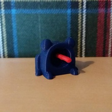 jouet grenouille jeu frosch la animal 3d print model - Mito3D