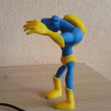 toy humanoide game art 3d print model - Mito3D