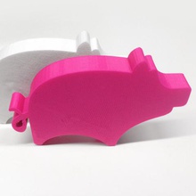 toy pig game jouet porc cochon poster ligne 3dhubs impression 3d 3d print model - Mito3D