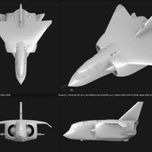 toy plane - bac tsr2 game kawai chibi cute model jet fighter airplane vehicles 3d print model - Mito3D