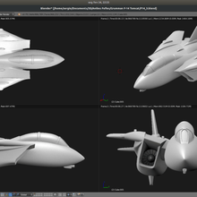 toy plane - grumman f-14a tomcat game vehicles airplane fighter jet model 3d print model - Mito3D