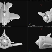 oyuncak uçak polikarpov ı-16 ishak oyun araç 3d print model - Mito3D