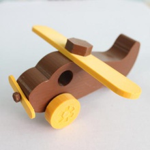 jouet avion assemblé boulons écrous jeu 3d print model - Mito3D
