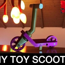 juguete scooter 3d print model - Mito3D