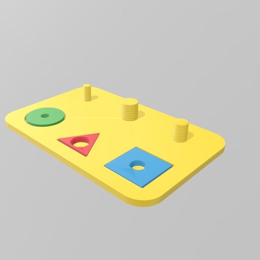 giocattolo viti dadi forme v2 gioco smartwatch smart vite le noci giocattoli per bambini baby 3D print model - Mito3D