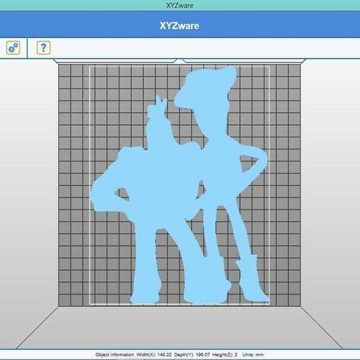 toy story 3d silhouettes art 3D print model - Mito3D