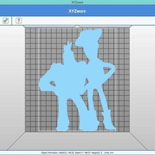 jouet récit 3d silhouettes art 3d print model - Mito3D