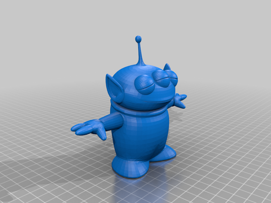 giocattolo storia alieno creature 3d print model - Mito3D