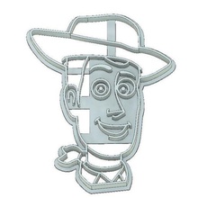 toy story Ausstecher fondant woody cookie-cutter, tool cutter cookie 3d print model - Mito3D