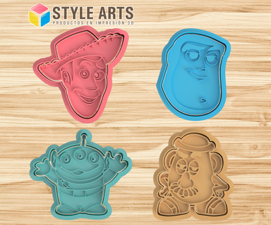 toy story cookie dough cutters - cutter cookies Home masses cutting seal pixar woody 3d print model - Mito3D