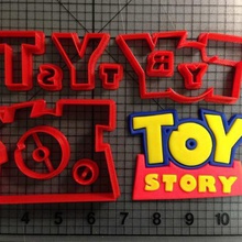toy story logo cookie cutter cookies home cutting alley cake fondant decoration forky toystory toys 3d print model - Mito3D