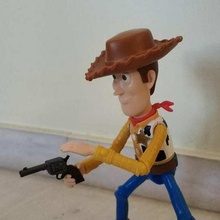 toy story woody's gun pistol woody toy_game_accessories 3d print model - Mito3D