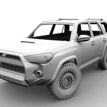 toyota 4runner rc corps scaler 313 mst axial trx4 divers 2019 3dprinted dur voiture rc4wd jl scx scx10 stl 3dmodel 3d print model - Mito3D