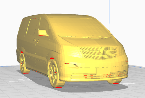 toyota alphard Game cars use 2023 toyota toyota alphard alphard  3d print model - Mito3D