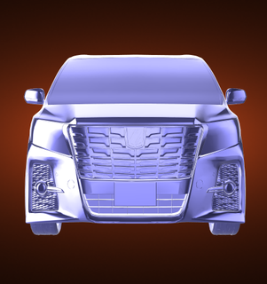 toyota alphard automobile car vehicle rally race sports derby 3d print model - Mito3D