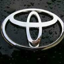 Toyota distintivo Distintivos carros logotipos marca adesivo 3d print model - Mito3D