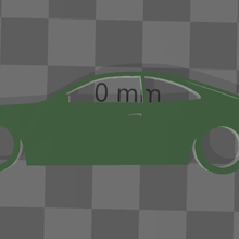 Toyota Celica gt anahtarlık Sanat araba hücre 3d print model - Mito3D