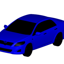 Toyota Blumenkrone 3d print model - Mito3D