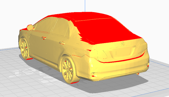 toyota corolla Game cars use 2023 2008 3d print model - Mito3D