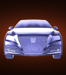 toyota crown 2018 automobile car vehicle rally race sports derby 3d print model - Mito3D