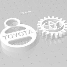 toyota gear key chain gadget celica supra toy sr5 corolla yaris trueno gt86 brz frs 3d print model - Mito3D