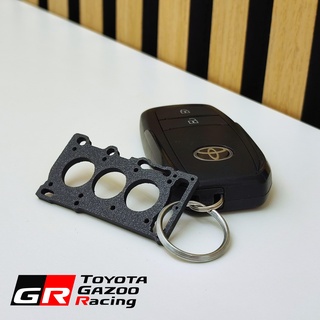 Toyota gr yaris moteur joint yarisgr porte clés 3d print model - Mito3D