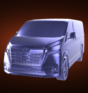 toyota granvia premium automobile car vehicle rally race sports derby 3d print model - Mito3D