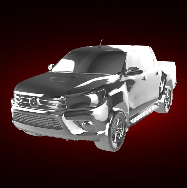 Toyota Hilux revo 2016 Zuhause Haus suv Automobil Wagen Fahrzeug Rallye Rennen Sport Derby Supersportwagen gt 3D print model - Mito3D