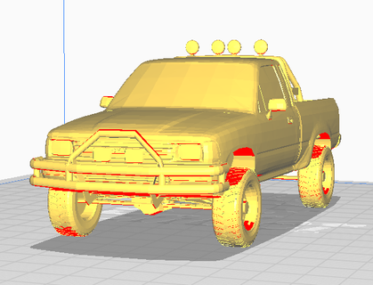 toyota hilux sr5 1985 Game cars use 2023 3d print model - Mito3D
