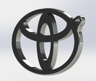 Toyota Schlüsselbund Volkswagen Schlüssel Karren audi Ford Sport Anhänger 3d print model - Mito3D