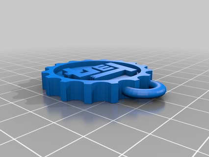 toyota keychain 3d printing  3d print model - Mito3D