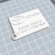 toyota keyring jewelry key funny 3d print model - Mito3D
