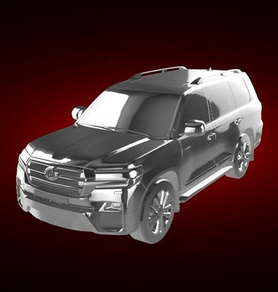 toyota land cruiser 200 vxr 2017 suv automobile car vehicle rally race sports derby supercar gt 3d print model - Mito3D