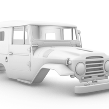 toyota land cruiser j20 1958 285mm various scale body 1 10 vaterra axial traxxas 10th 3d print model - Mito3D