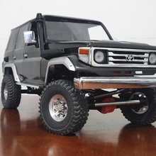 toyota land cruiser lj70 5-door 1 10 313mm various 10th scale traxxas axial vaterra body 3d print model - Mito3D