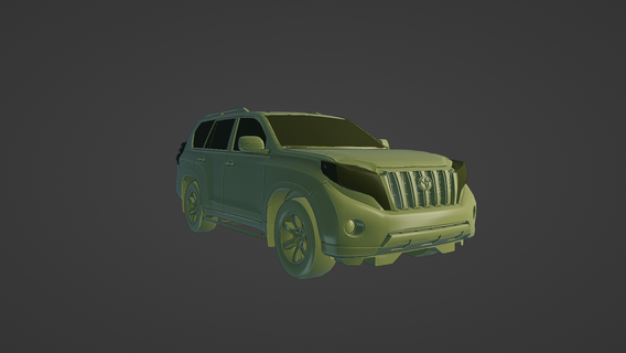 toyota land cruiser prado 150 3d printing suv off-road vehicle car model modeling design scanning additive manufacturing rapid prototyping automotive 4x4 outdoor recreation adventure camping customization diy hobby engineering technology 3d print model - Mito3D