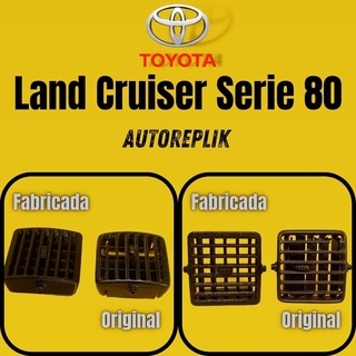 toyota land cruiser serie 80 vent air c series grill conditioner ac 3d print model - Mito3D